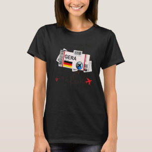 Camiseta Gera Chica Gera Boarding Pass Gera