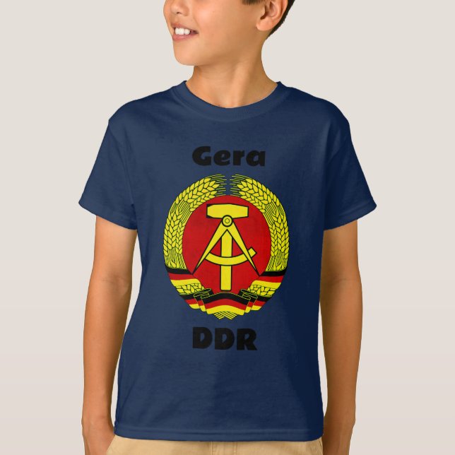 Camiseta Gera, República Democrática Alemana - DDR (Anverso)