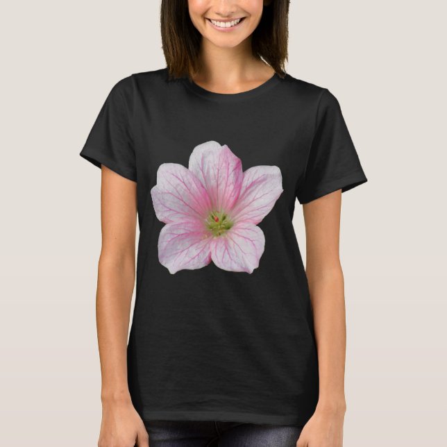 Camiseta Geranio rosa (Anverso)