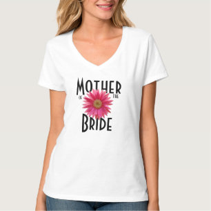 Camiseta Gerbera rosa Daisy/ Boda
