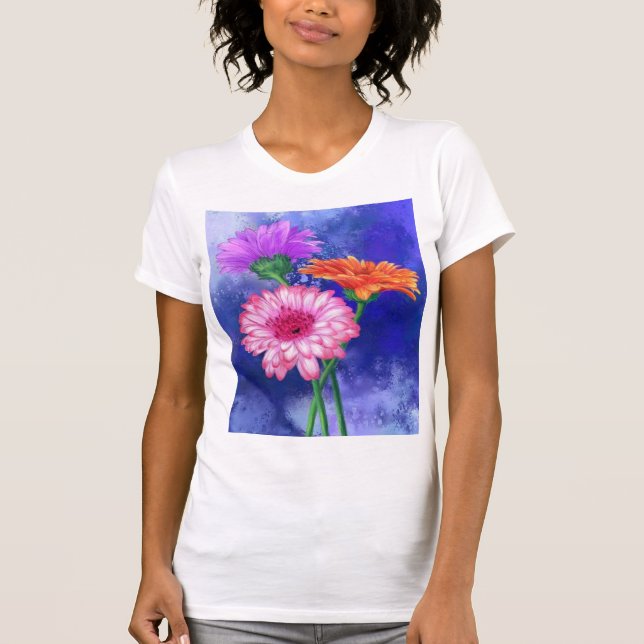 Camiseta Gerberas T-Shirt (Anverso)
