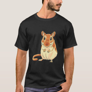 Camiseta Gerbil Animal Roedor Rata Criaturas del Desierto G