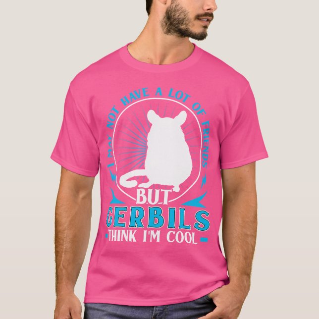 Camiseta Gerbil Es Mi Amigo Rodent Gerbil (Anverso)
