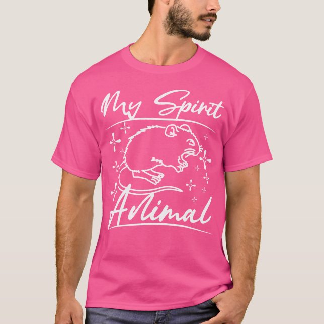 Camiseta Gerbil es mi animal espiritual (Anverso)
