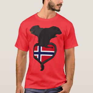 Camiseta Gerbil Noruega oscuro