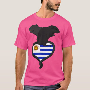 Camiseta Gerbil Uruguay oscuro