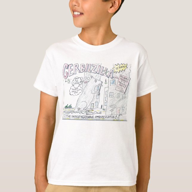 Camiseta Gerbilzilla (Anverso)