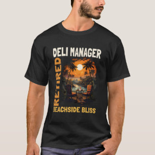 Camiseta Gerente de Deli Jubilado - Jubilación divertida