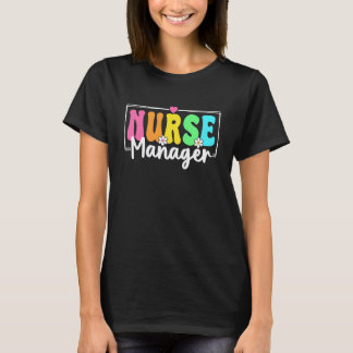 Camiseta Gerente de enfermería de vuelta a la escuela de en