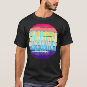 Camiseta Gerente de marketing completamente vacunado