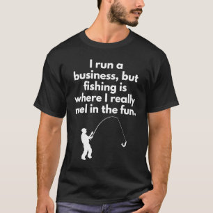Camiseta Gerente de negocios de pesca