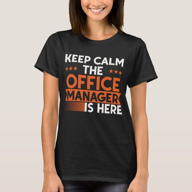 Camiseta Gerente de oficina de Front Office Lady Women (Anverso)