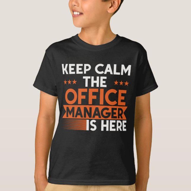 Camiseta Gerente de oficina de Front Office Lady Women (Anverso)