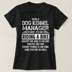 Camiseta Gerente de Perro Kennel