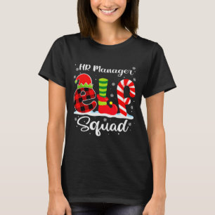 Camiseta Gerente de Recursos Humanos Elf Squad Reclutador d