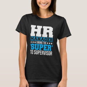 Camiseta Gerente de RRHH oficina compañero Recursos Humanos