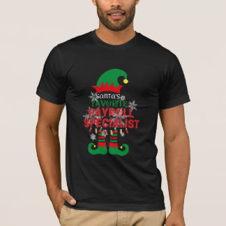 Camiseta Gerente-Oficinista-Nómina-Elf-Navidad-Xmas