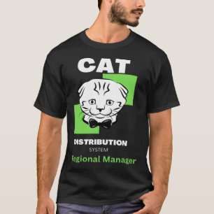 Camiseta Gerente Regional de Distribuciones de Gatos
