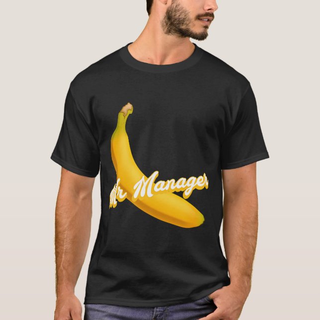 Camiseta Gerente Sr de Stand de Plátanos Bluth (Anverso)