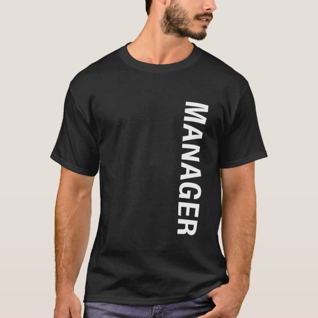 Camiseta Gerente Vertical (Anverso)