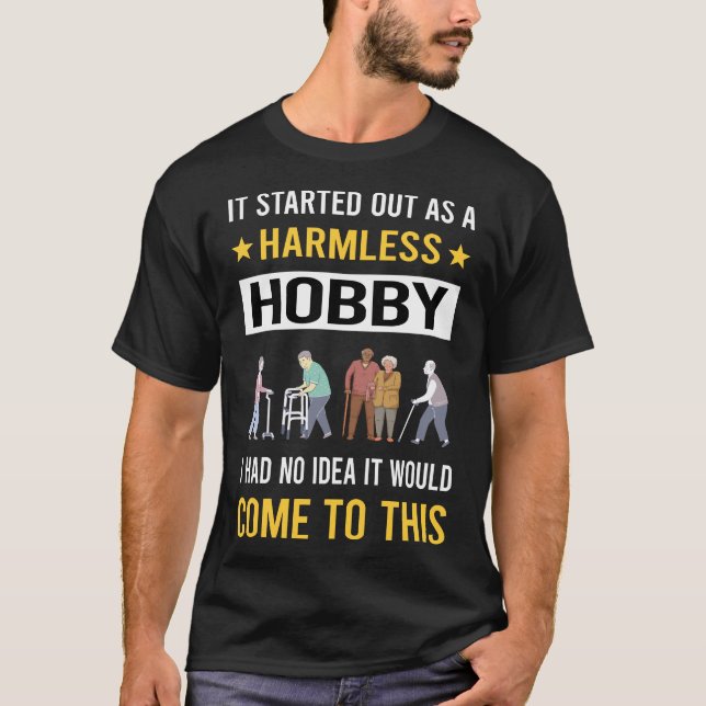 Camiseta Geriatría Geriátrica sin Hobby (Anverso)