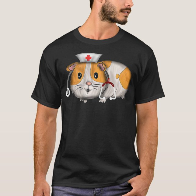 Camiseta Geriatric Nurse care Healthcare Nursing Pet pig (Anverso)