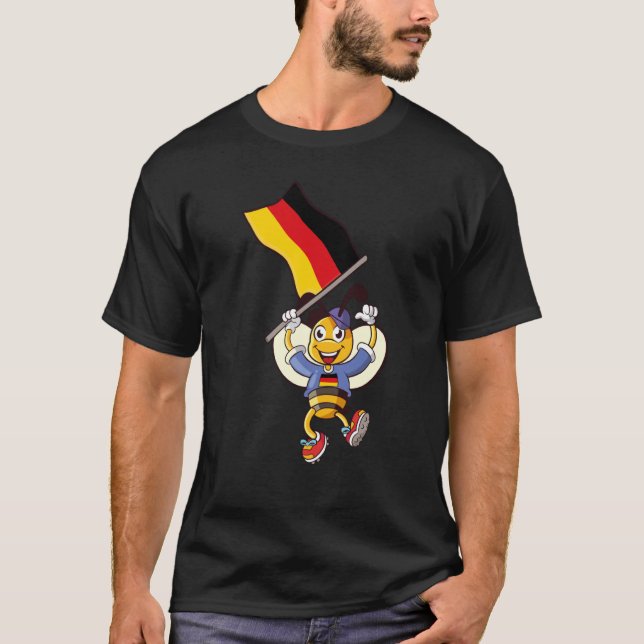 Camiseta German Bee Germany Fan (Anverso)