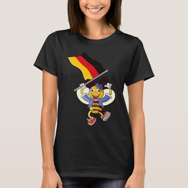 Camiseta German Bee Germany Fan (Anverso)