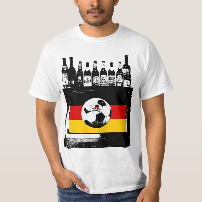 Camiseta German cielo de fútbol! (Anverso)