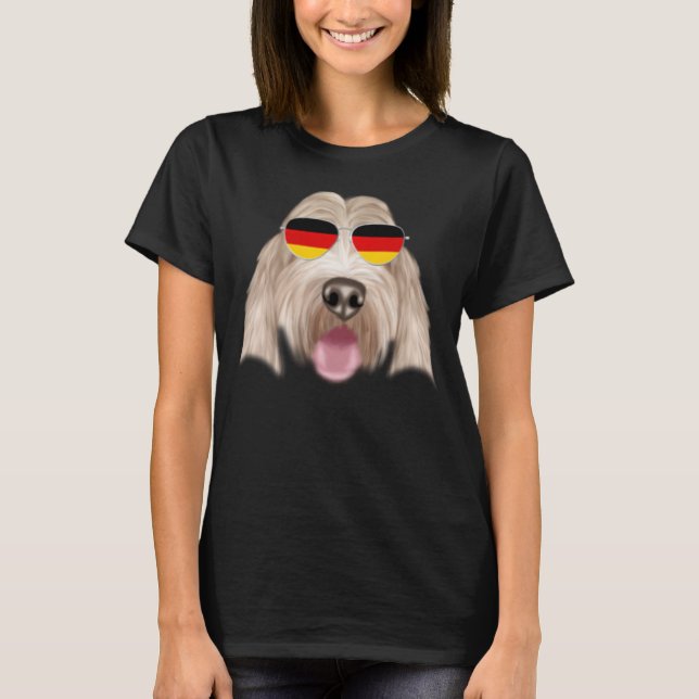 Camiseta German Flag Grand Basset Griffon Vendeen Dog Germa (Anverso)