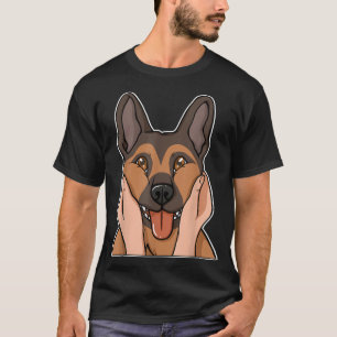 Camiseta German Shepherd Alsatian Breeders Herding Dog Love