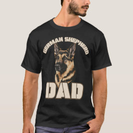 Camiseta GERMAN SHEPHERD DAD genial estilo militar padre pe