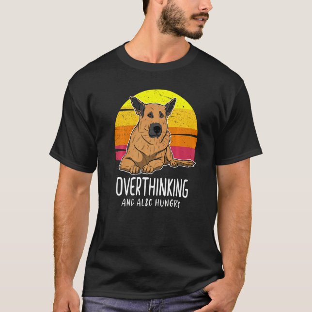 Camiseta German Shepherd Dog Gsd Sunset 10 (Anverso)