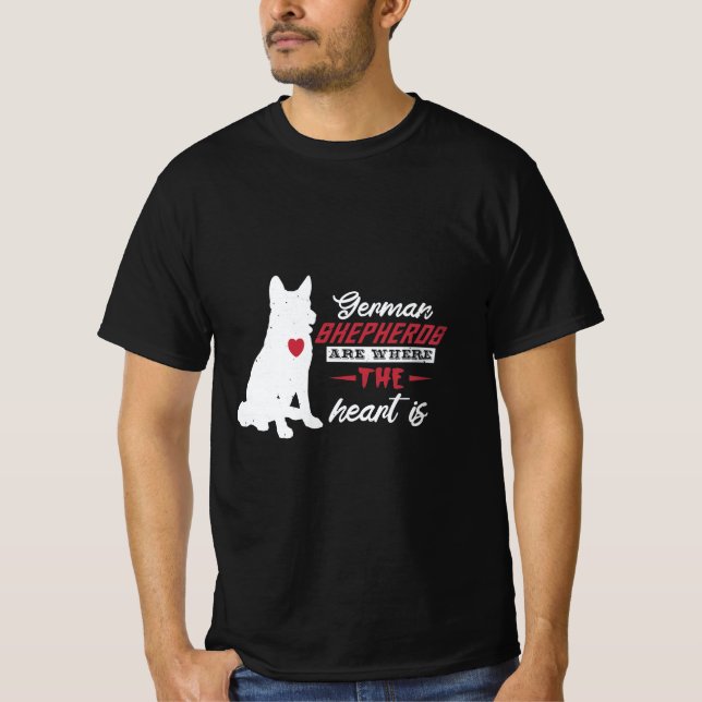 Camiseta german shepherd dog owner gift (Anverso)