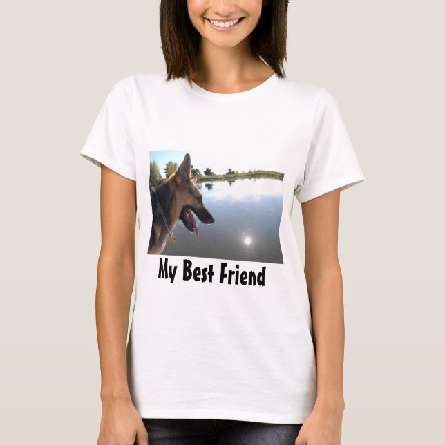 Camiseta German Shepherd Friend (Anverso)