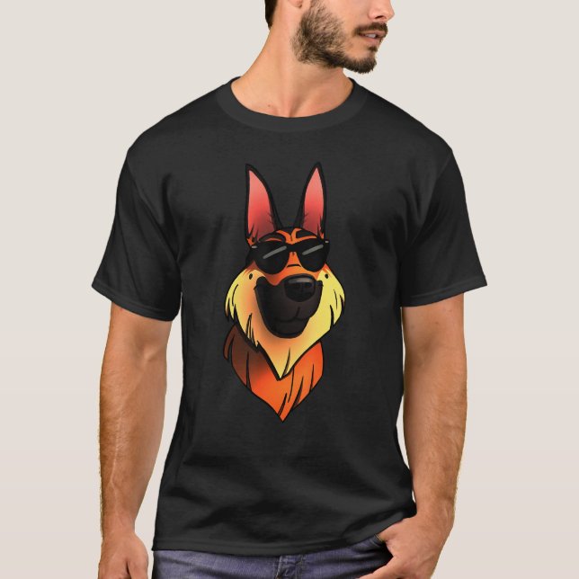 Camiseta German Shepherd Guay (Anverso)