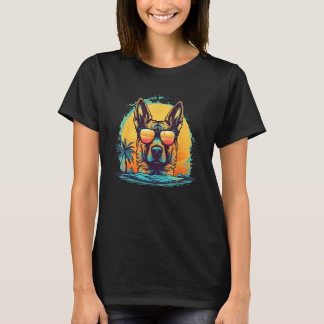 Camiseta German Shepherd Men Women Kids_2 (Anverso)
