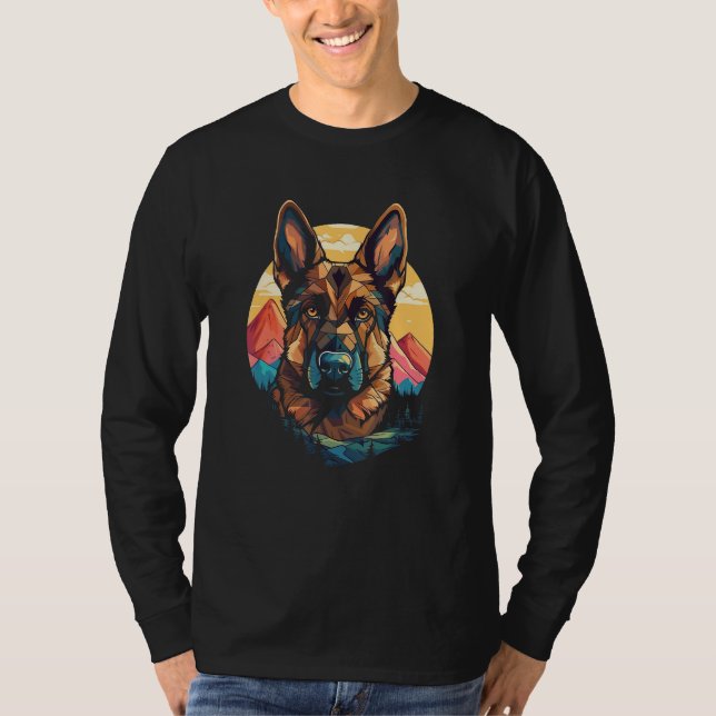 Camiseta German Shepherd Men Women Kids 4 (Anverso)