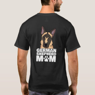 Camiseta German Shepherd Mom Dog Paw
