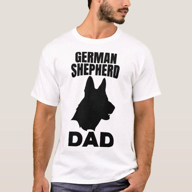 Camiseta German Shepherd Papa (Anverso)