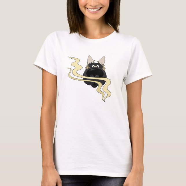 Camiseta German Shepherd Sniff Work (Anverso)