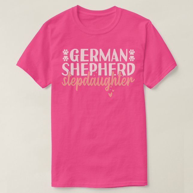Camiseta German Shepherd Stepgirl (Diseño del anverso)