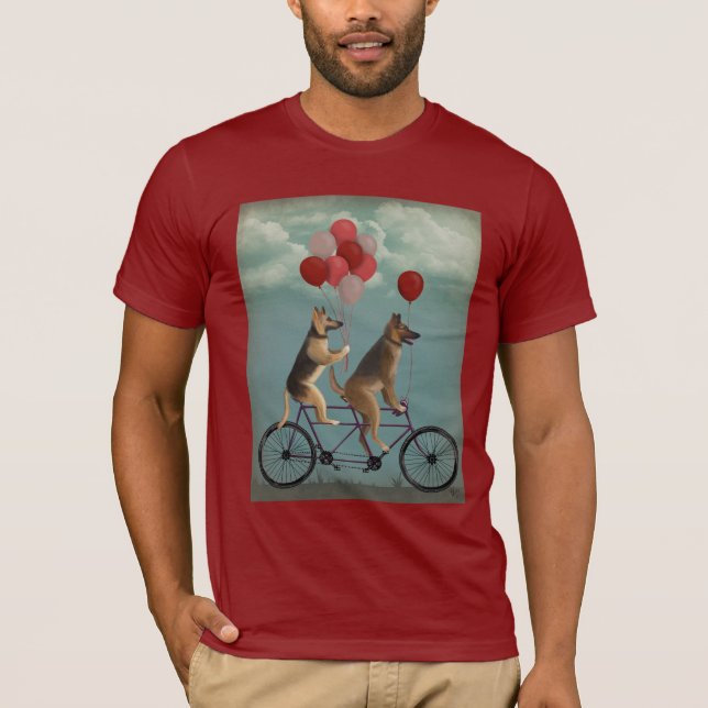 Camiseta German Shepherd Tandem (Anverso)