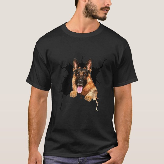 Camiseta German Shepherd Torn Cloth (Anverso)