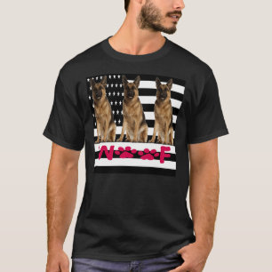 Camiseta German Shepherd Woof