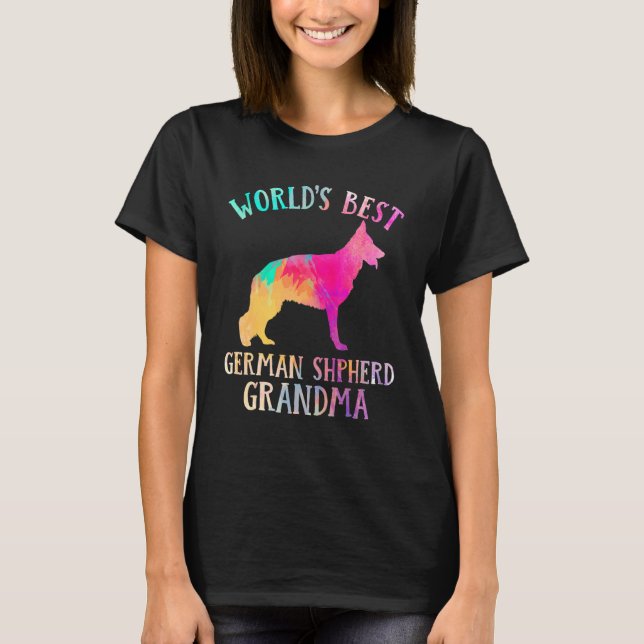 Camiseta German Shepherd  Worldu2019s Best German Shepherd  (Anverso)