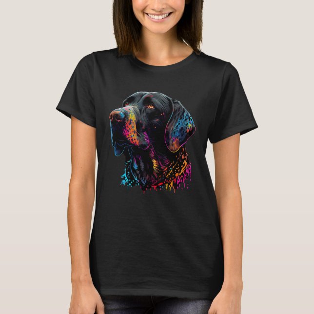 Camiseta German Short Haired Pop German Pointer (Anverso)