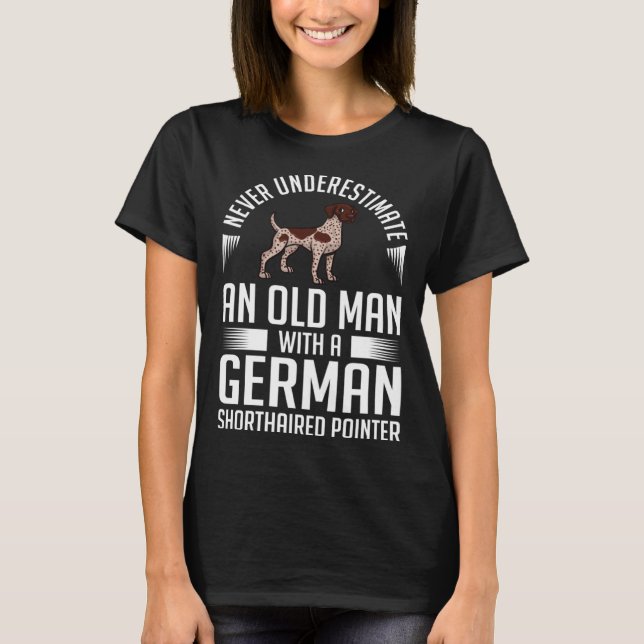 Camiseta German Shorthaired Pointer Dog  Puppies Owner (Anverso)