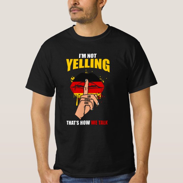 Camiseta German Woman Gift (Anverso)