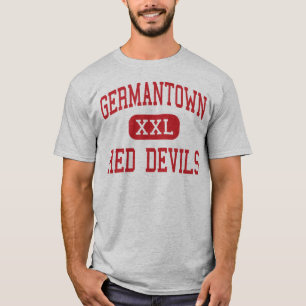 Camiseta Germantown - diablos rojos - alto - Germantown
